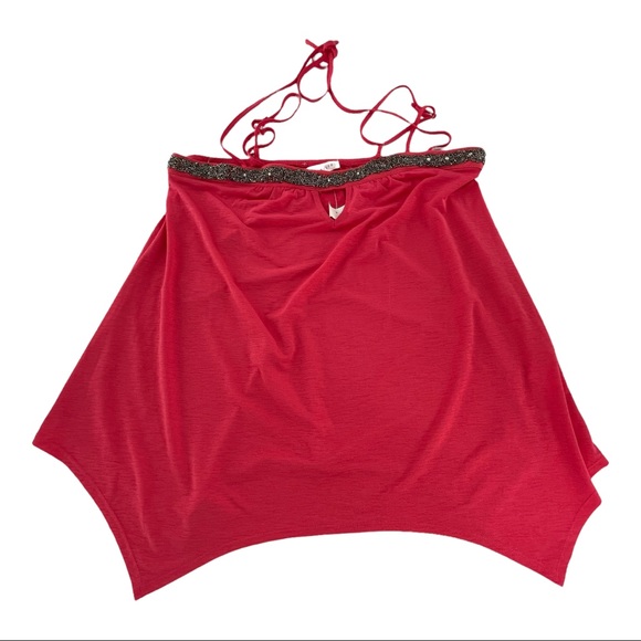 Socialite beaded top Nwt size Xl pink - Picture 5 of 8